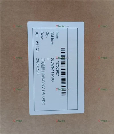 York Spare Parts 025 34111 000 Bộ nguồn